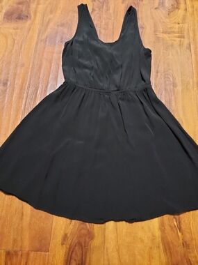 Forever 21 Black Sleeveless Skater Dress